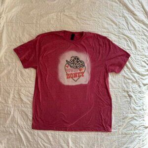 Women’s xl Cowgirl red graphic tee shirt howdy honey western slogan top